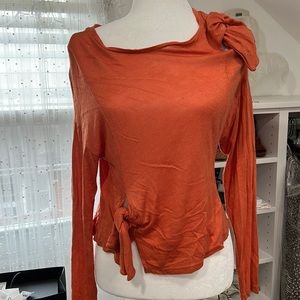 Zara long sleeve size S new side knot
